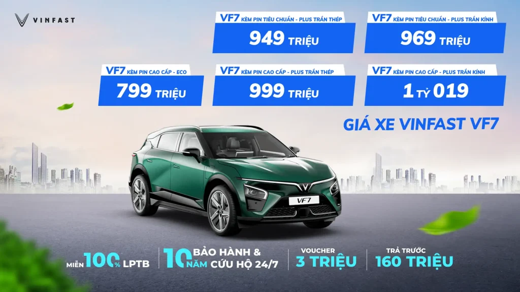 Khuyến MãI VinFast VF 7
