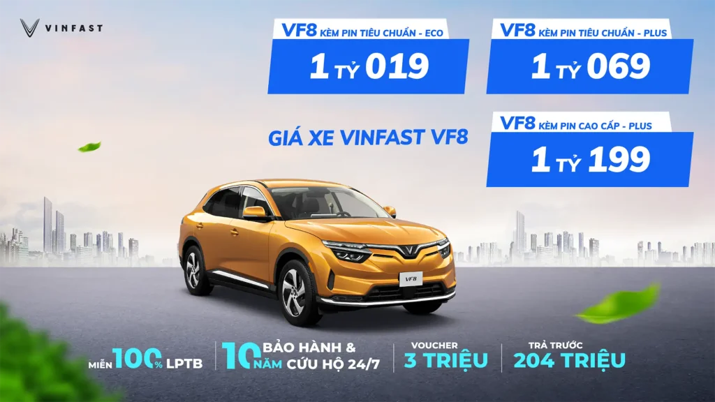 Khuyến mãi VinFast VF8
