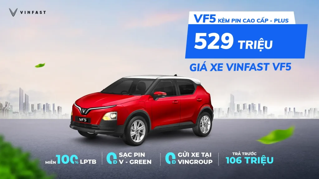 Tiện nghi VinFast VF5